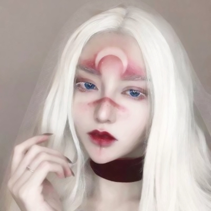 12张高清恶魔妆拽姐头像 超酷女生头像合集