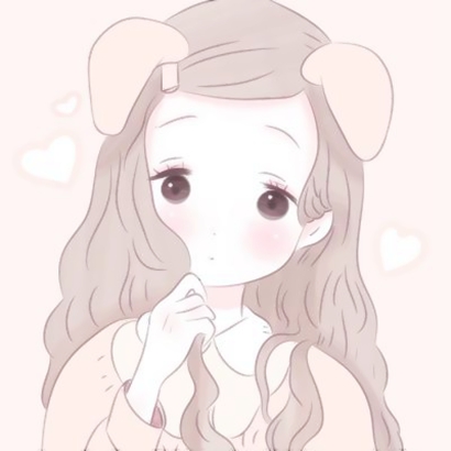 28张软萌少女动漫闺蜜头像 高清可爱款直接存