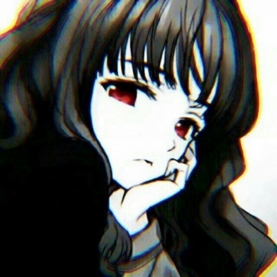 超带感！11张高清暗黑丧系动漫女生头像