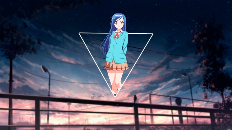 二次元老婆修复工具 古桥文乃 我们真的学不来 720P高清手机壁纸