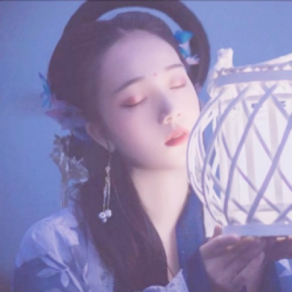 24张清冷伤感古风女头 氛围感拉满的淡雅QQ头像合集