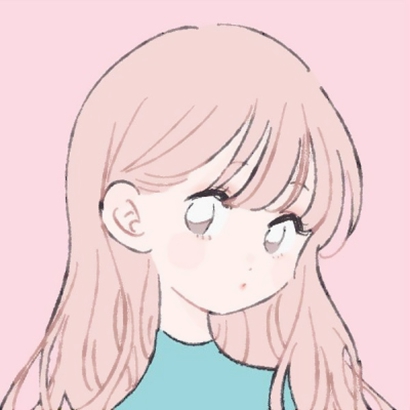 女生手绘微信头像合集！8张高清彩色简约气质款