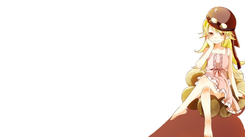 化物语系列高清壁纸：可爱少女忍野忍合集