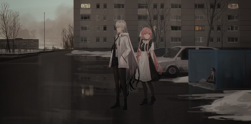 绝了！这组二次元壁纸每一张都戳中xp