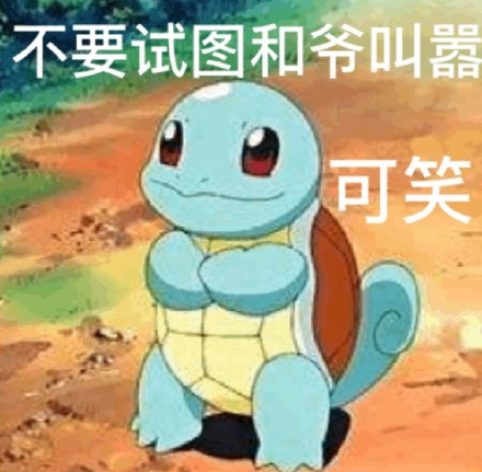 聊天斗图必备！杰尼龟专属表情包合集来了