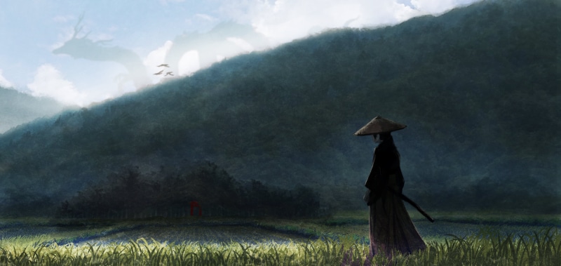 绝美日式武士风数字壁纸合集