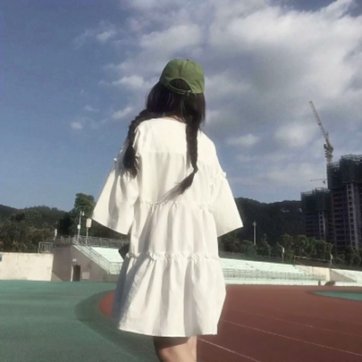 10张氛围感拉满！女生唯美侧脸夕阳头像合集