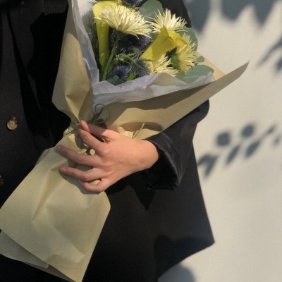 不露脸捧花女生部位头像 10张合集