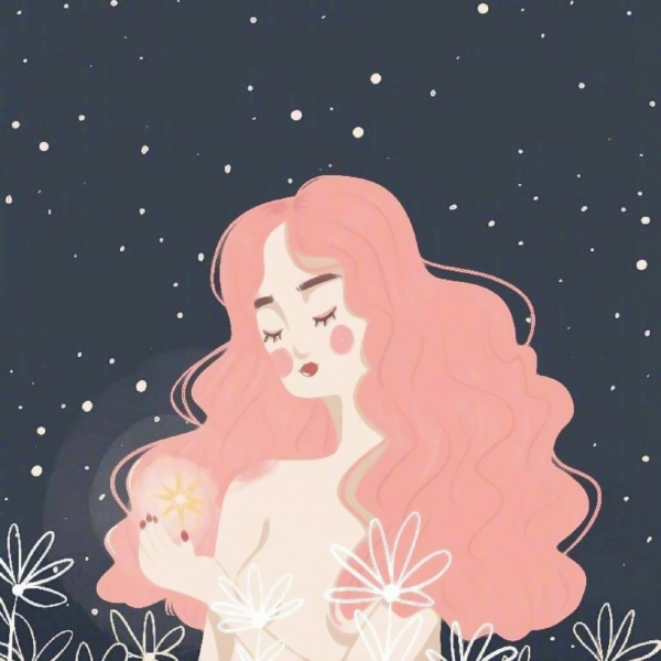 9张时髦又有个性的时尚女孩卡通头像 高清款合集