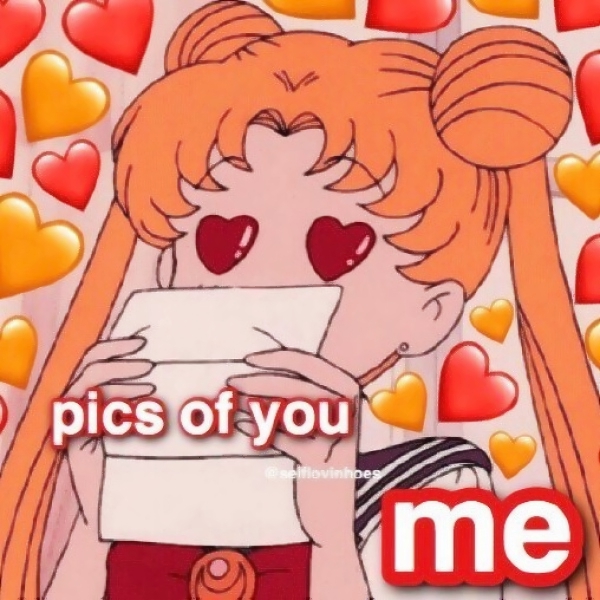 8张带爱心的超清卡通动漫女生头像来啦