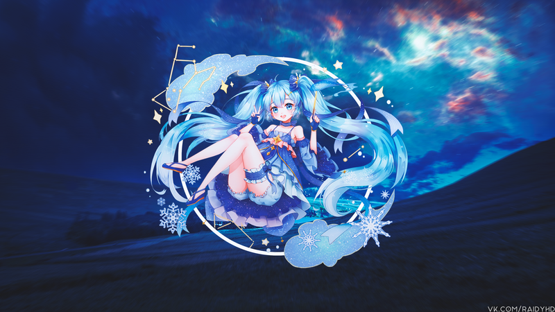 初音未来画中画壁纸合集