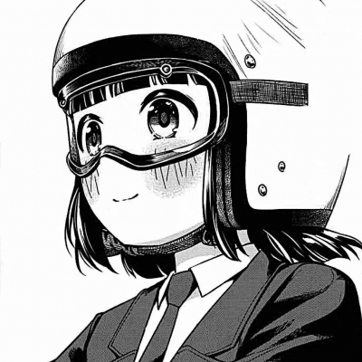 14张黑白漫画风动漫女生头像 质感拉满