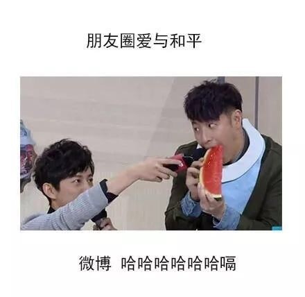 朋友圈 vs 微博：你的双面人设表情包