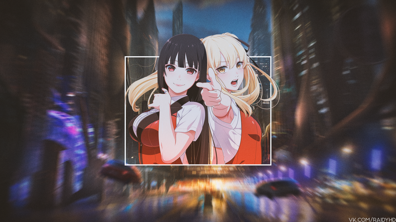 狂赌之渊双女主壁纸合集 画中画氛围感拉满