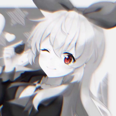 女生丧系黑白动漫头像合集，16张高清酷感头像直接抱走