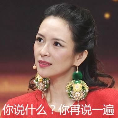 章子怡在演员的诞生里的名场面表情包合集