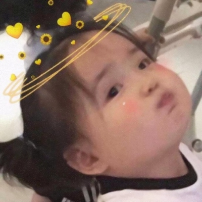 10张超萌搞怪小女孩头像 软乎乎超治愈