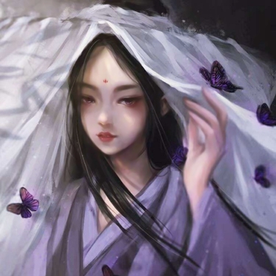32张高清古风动漫女生头像 适配微信的唯美古风头像合集