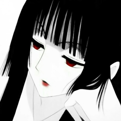 二次元黑暗丧系少女头像 10张高清伤感二次元女孩头像图