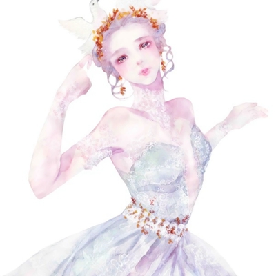 36张精致高贵手绘女生头像 高清优雅氛围感拉满