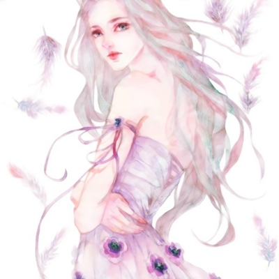 36张精致高贵手绘女生头像 高清优雅氛围感拉满