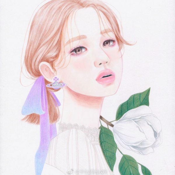18张高清唯美女生手绘头像 个性感拉满的私藏款