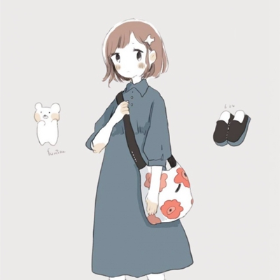 8款治愈感拉满的普通动画女生头像，主打平凡日常感