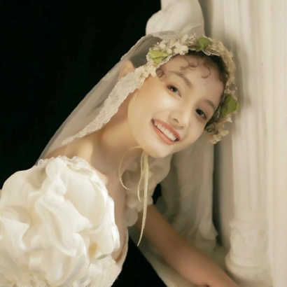 19张高清白色婚纱女生头像 氛围感拉满