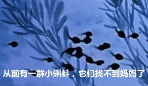 小蝌蚪找妈妈居然是个扎心小故事？这套恶搞表情包太会整活了
