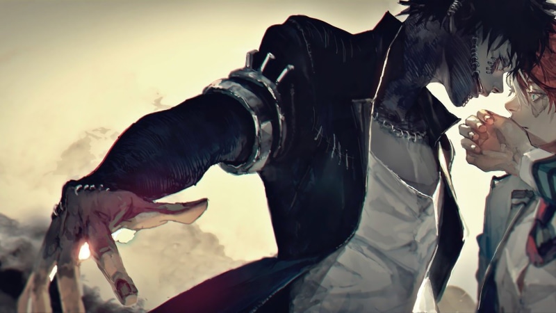 这堆素材全是我的英雄学院同人壁纸合集