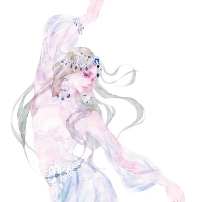 36张精致高贵手绘女生头像 高清优雅氛围感拉满