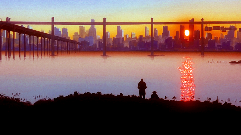 《星际牛仔》绝美壁纸合集！城市落日烟霞氛围感拉满