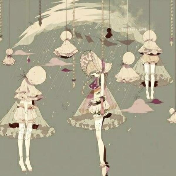 26张暗黑系动漫女生头像 自带诡异邪性的高清头像合集