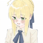 超火的黄头发女生卡通头像，一共7张高清图