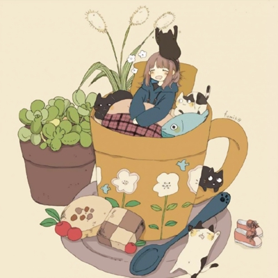 8款治愈感拉满的普通动画女生头像，主打平凡日常感