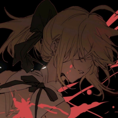 超带感！11张高清暗黑丧系动漫女生头像