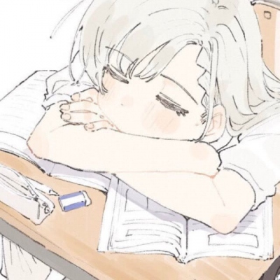 18张软萌插画女生头像合集 漫画风可爱拉满