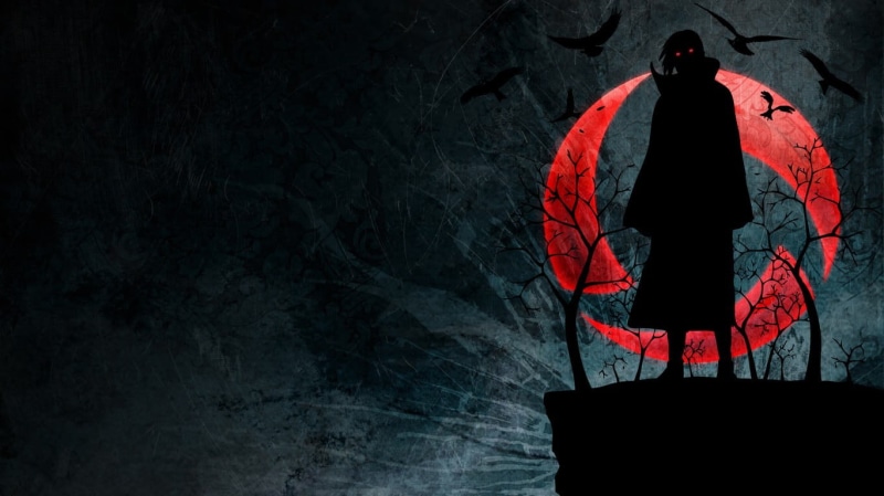 宇智波鼬主题动漫之夜壁纸合集