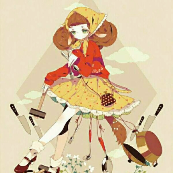 冷酷暗黑风动漫女生头像 26张超高清阴森诡异风格图