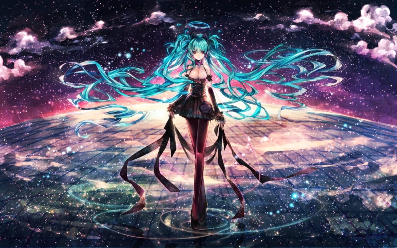 绝美的未来感二次元少女壁纸合集