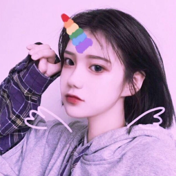 20张超清可爱粉紫色女生头像 快来挑款当头像