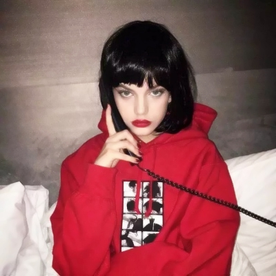 12张高清欧美风女生微信头像合集