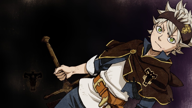 黑色四叶草亚斯塔高清壁纸合集 超飒角色造型拉满