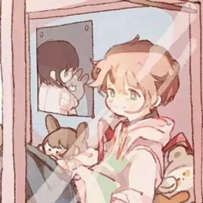 26组超适配的动漫女闺蜜情头 高清好看一左一右