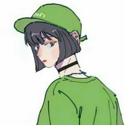 最新款动漫短发女生头像 14张高清图合集