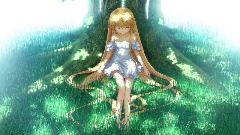 自然睡美人二次元壁纸