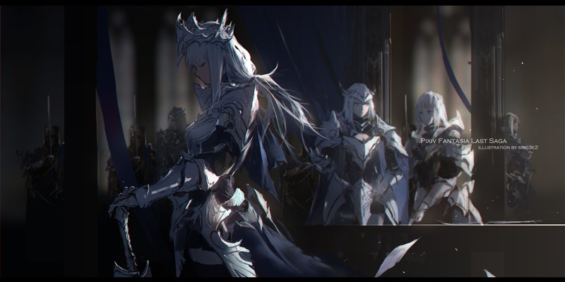 Pixiv Fantasia绝美少女幻想插画壁纸合集