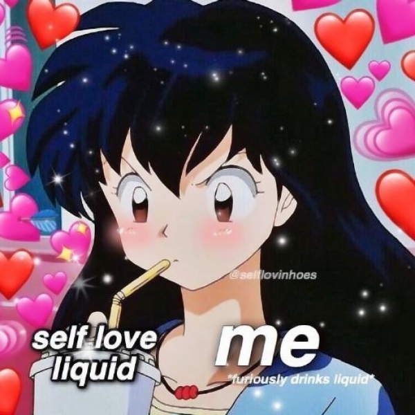 8张带爱心的超清卡通动漫女生头像来啦