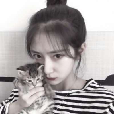 35张高清好看的女生抱猫头像合集