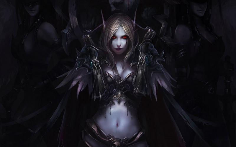 魔兽女角色壁纸合集